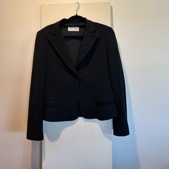 Tombolini Jackets & Blazers - Tombolini Black Blazer Modern Cut Suit Jacket
